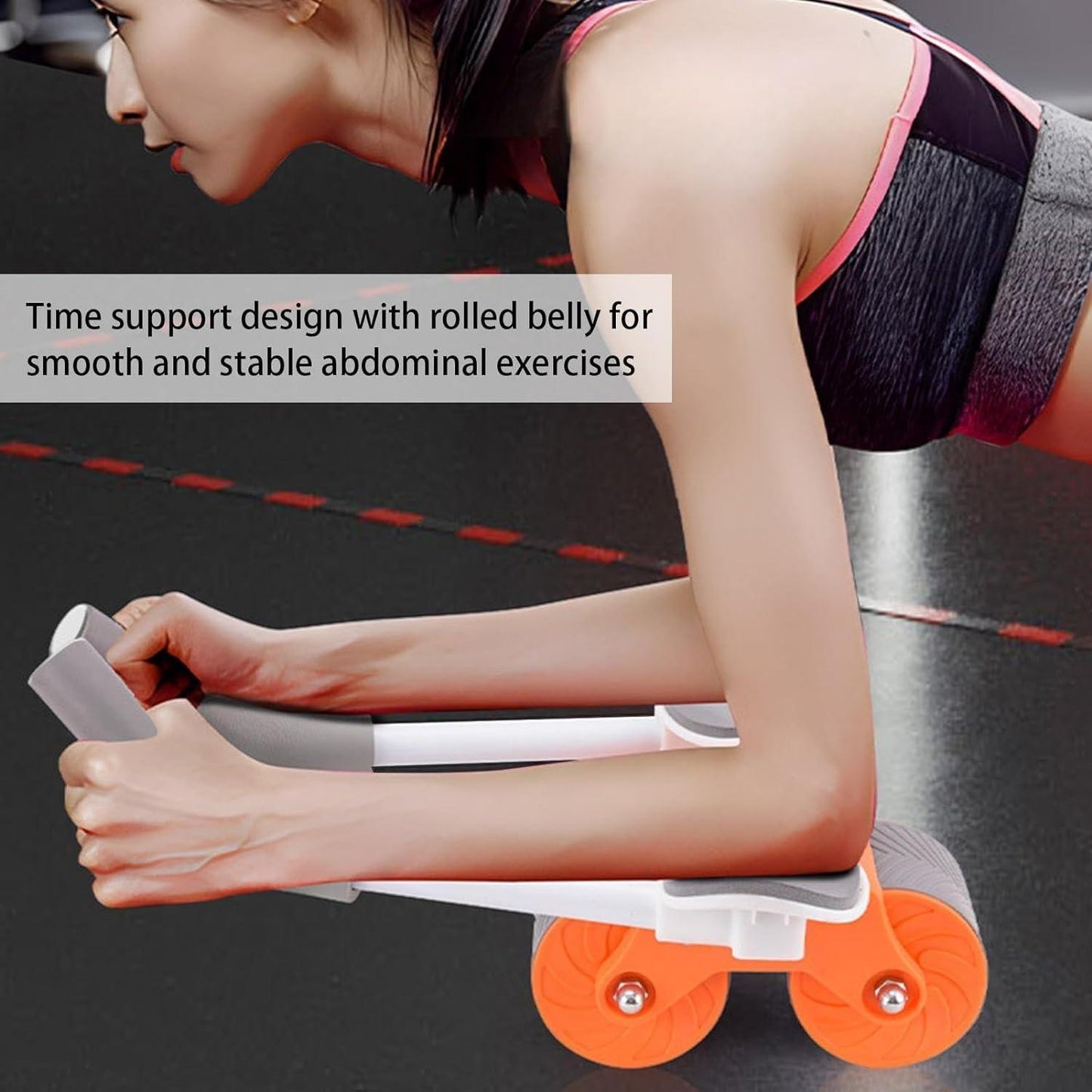 Automatic Ab Exercise Roller with Timer