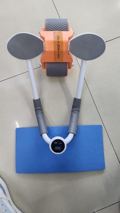 Automatic Ab Exercise Roller with Timer