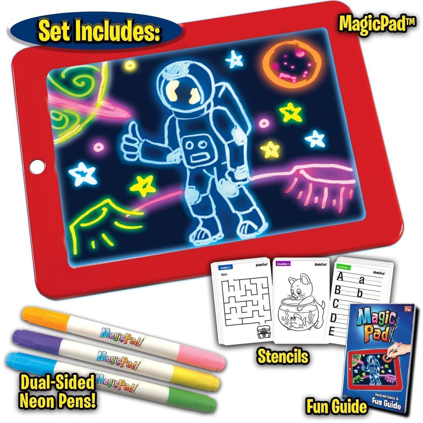 Magic Pad Light Up Drawing Tablets