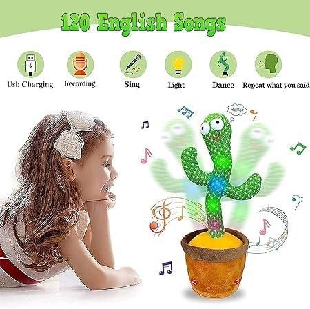 Musical Dancing Cactus Toy