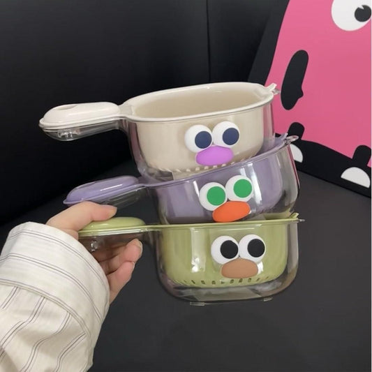 2-in-1 Dual-Layer Draining Basket