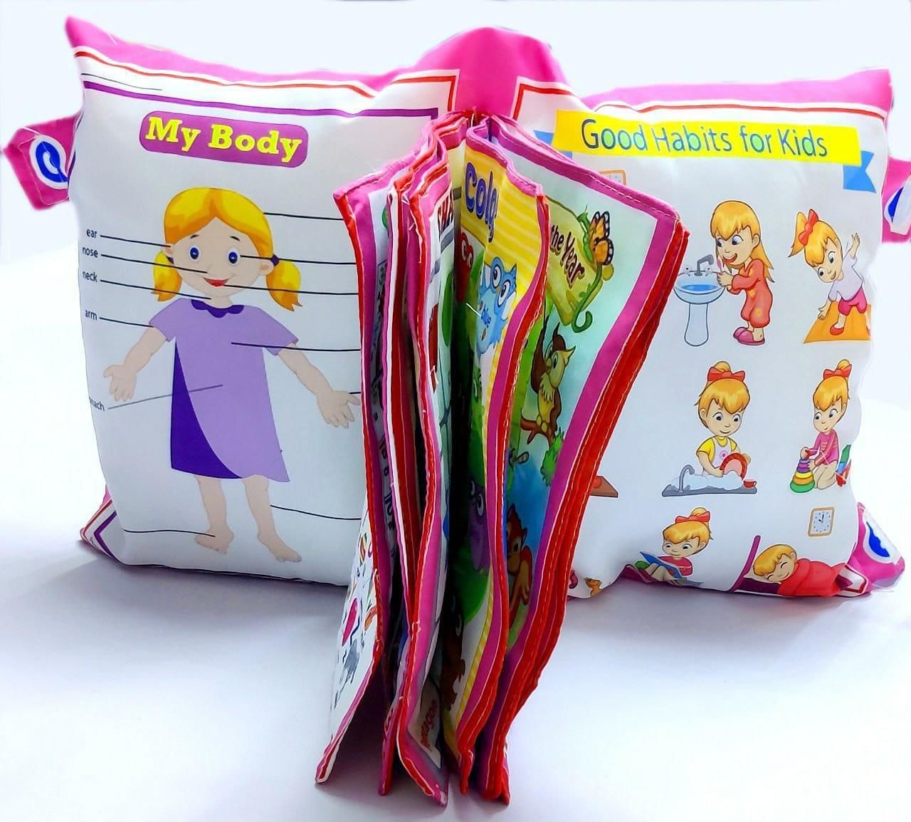 Kids' Educational Fabric Learning Pillow