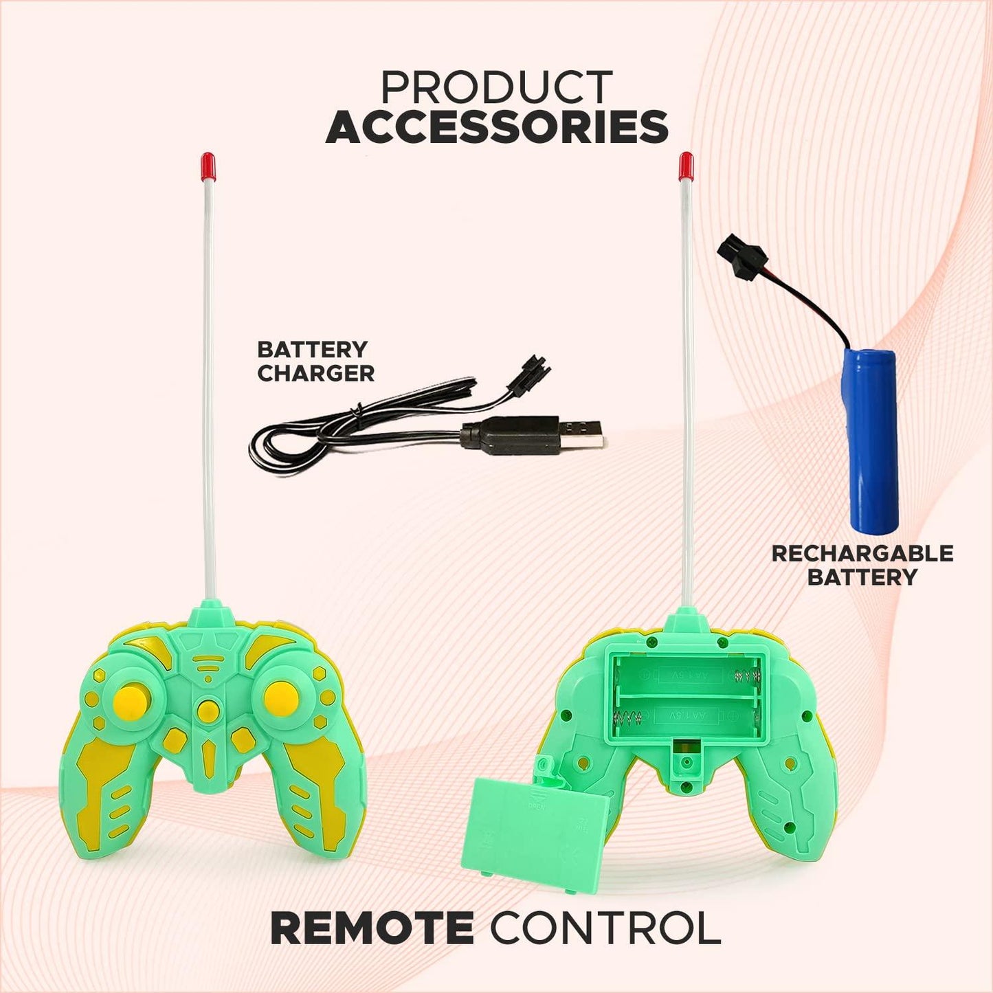 High-Speed Remote Control Rechargeable Car
