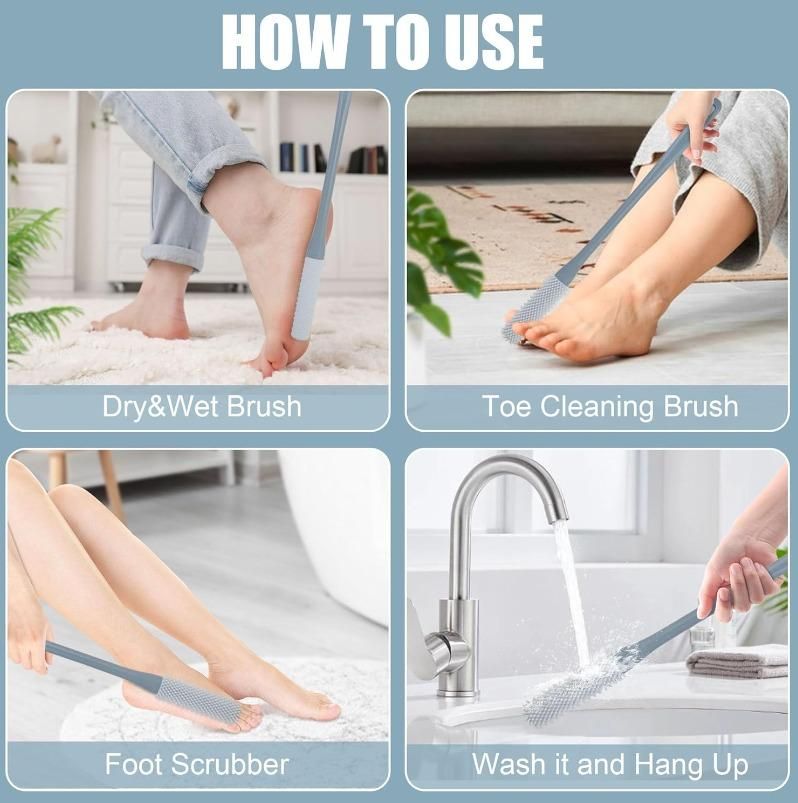 Silicone Foot Scrubber & Massager
