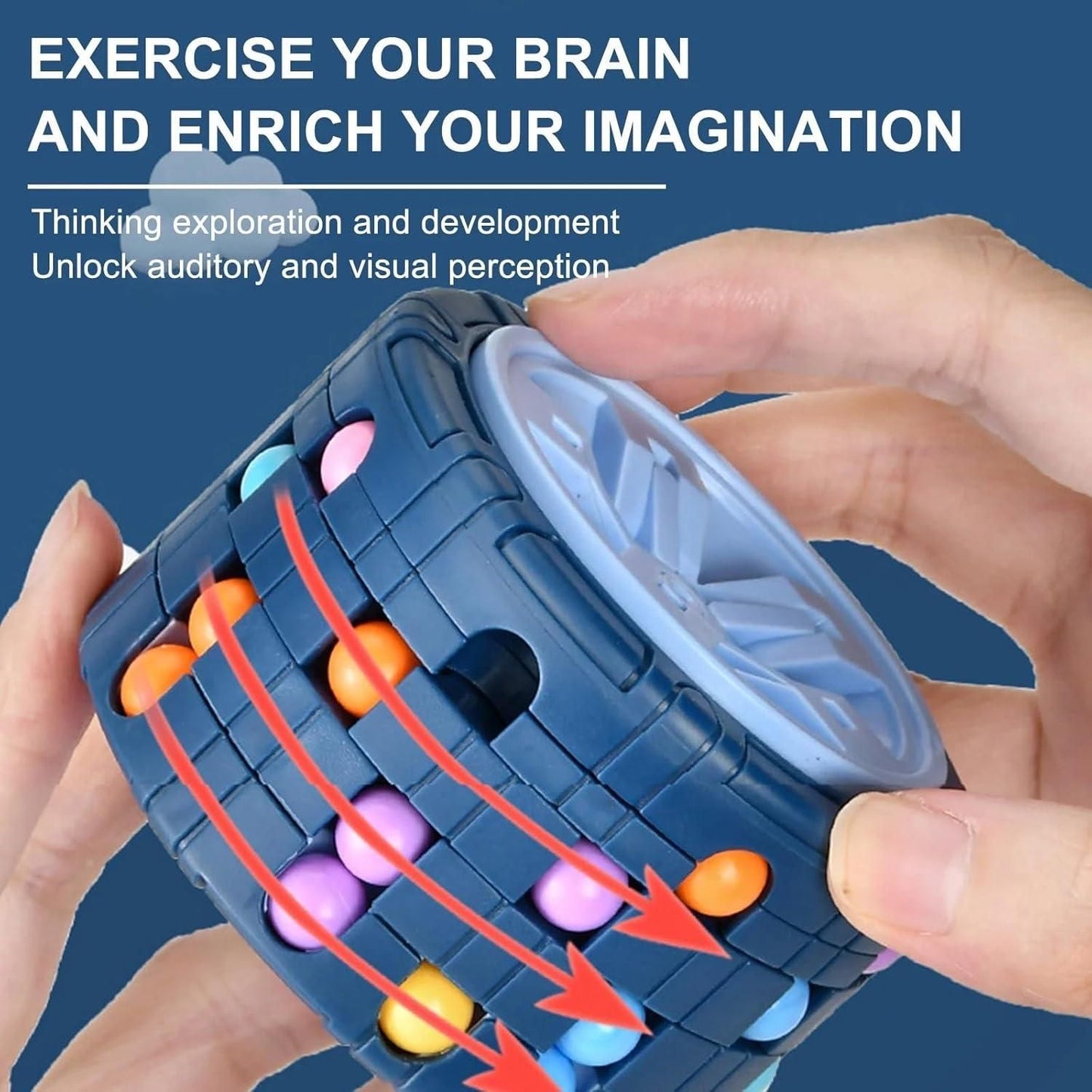 3D Rotating Magic Bean Puzzle