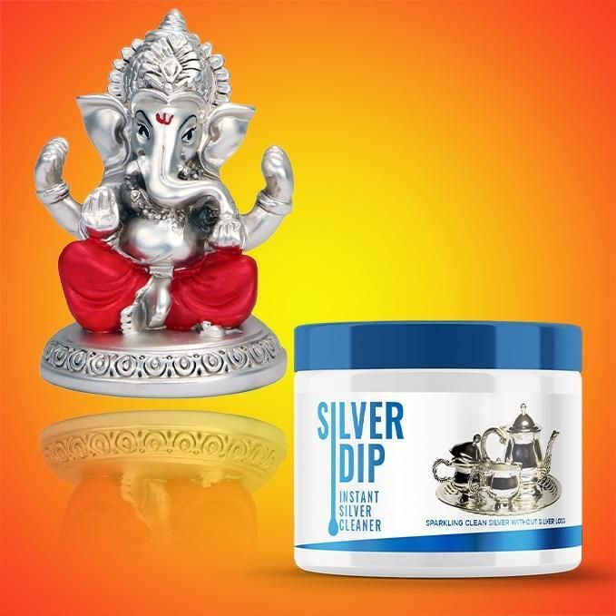 Instant Silver Cleaner Dip (Pack of 2)