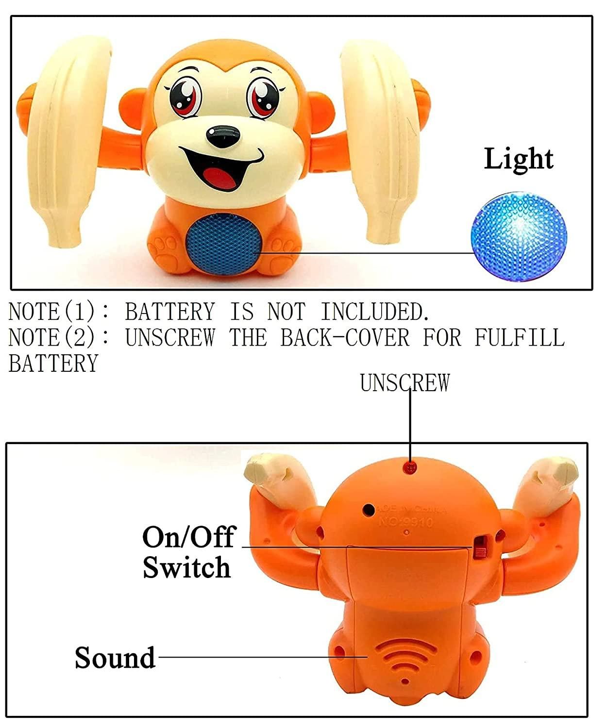 Dancing Rolling Monkey Doll