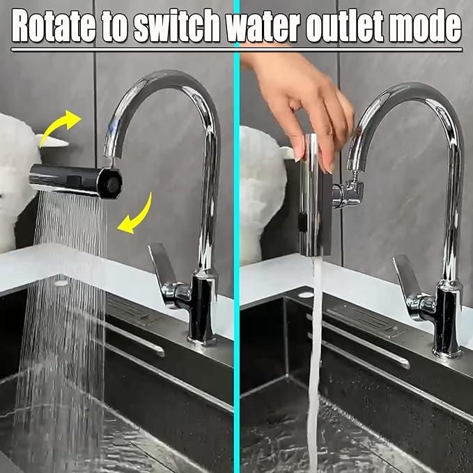 3-in-1 360° Rotating Kitchen Faucet