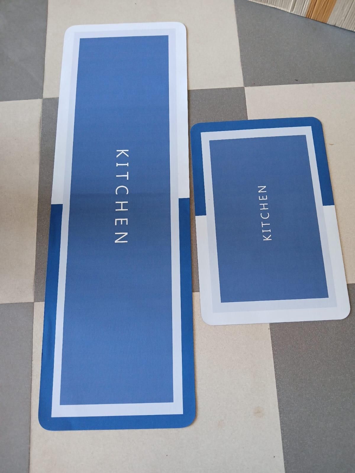 Non-Slip Kitchen Mat Set (2-Piece)