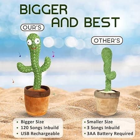 Musical Dancing Cactus Toy