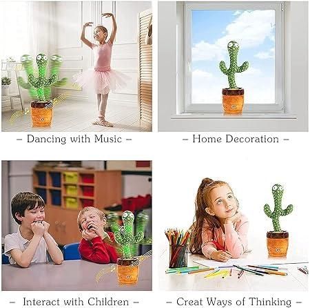Musical Dancing Cactus Toy