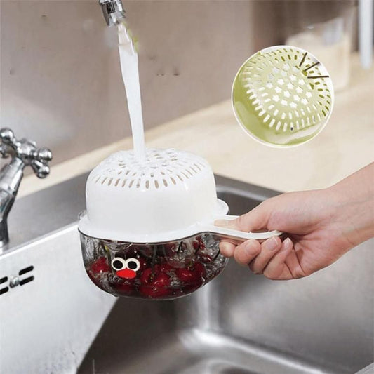 2-in-1 Dual-Layer Draining Basket