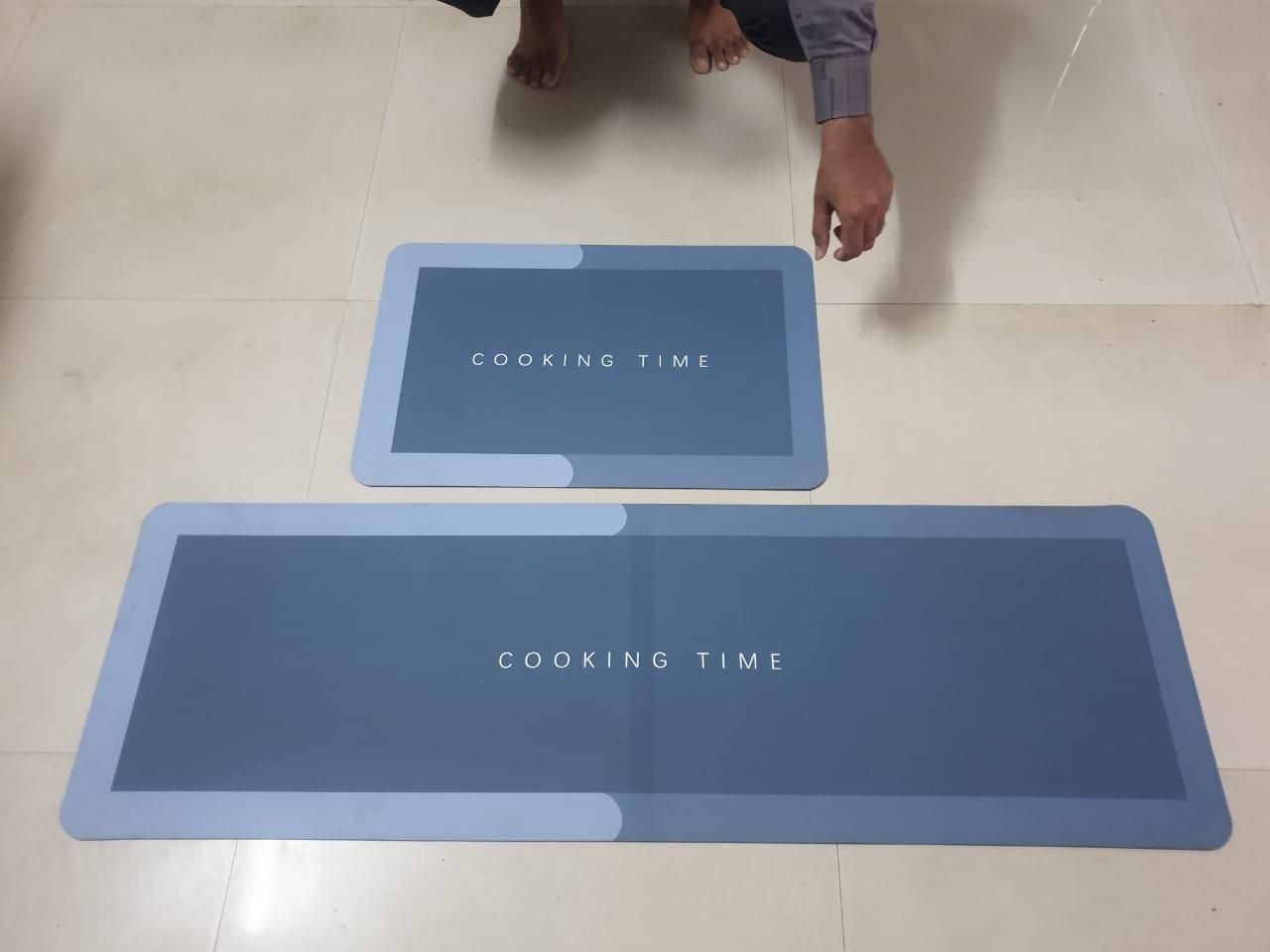 Non-Slip Kitchen Mat Set (2-Piece)