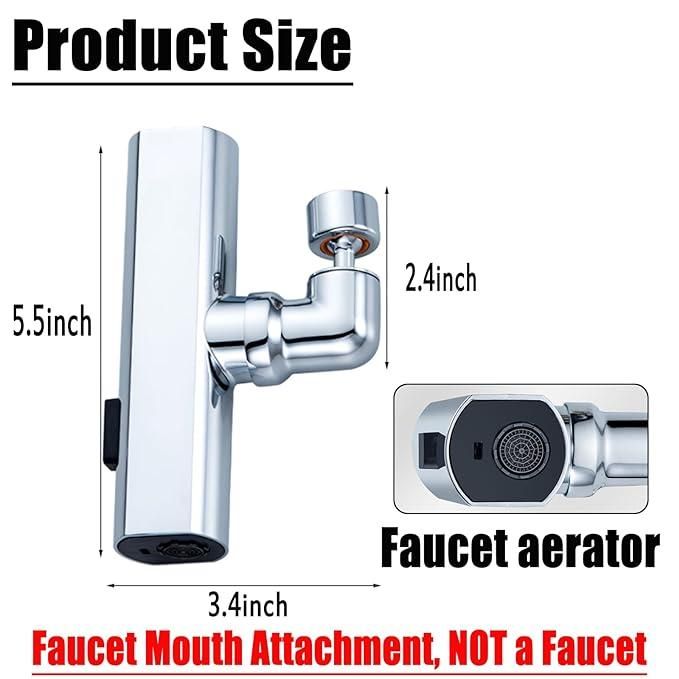 3-in-1 360° Rotating Kitchen Faucet