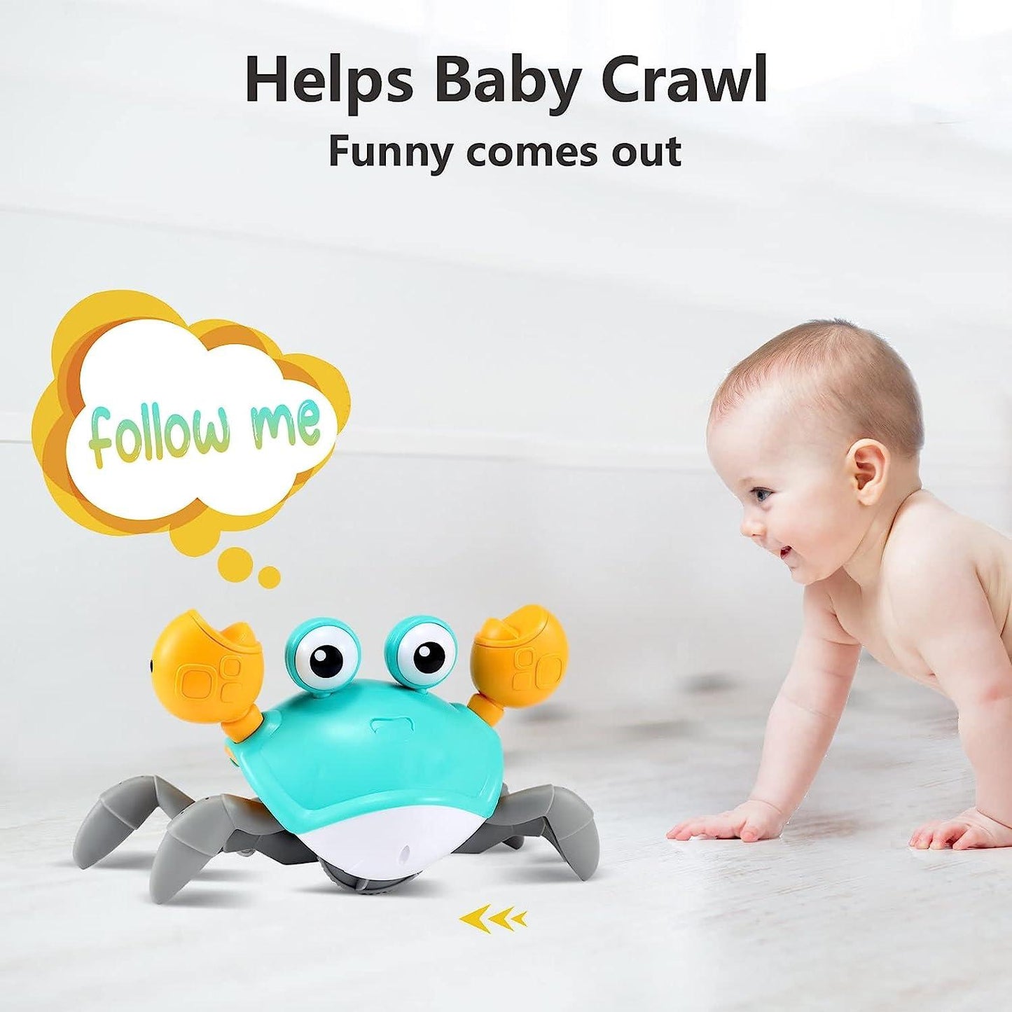 Dancing Crawling Crab Baby Toy