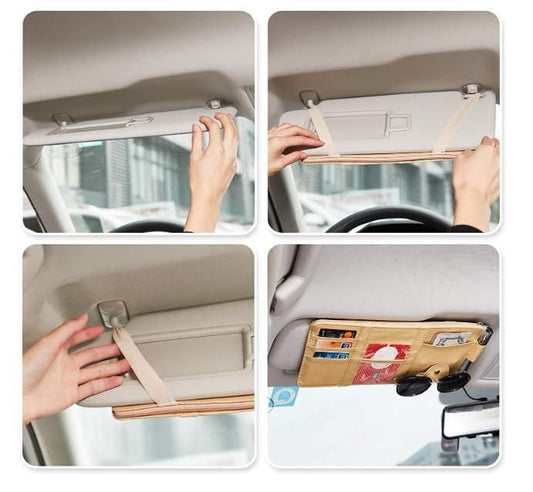 Smart Car Visor Organizer