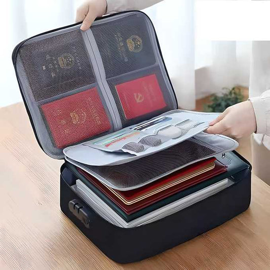 Secure Document & Travel Organizer