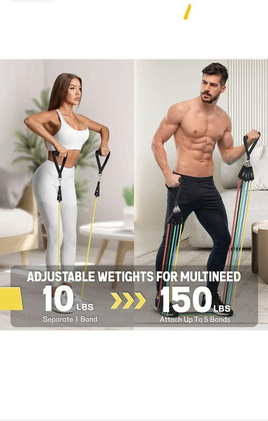 Band Set for Heavy Workout