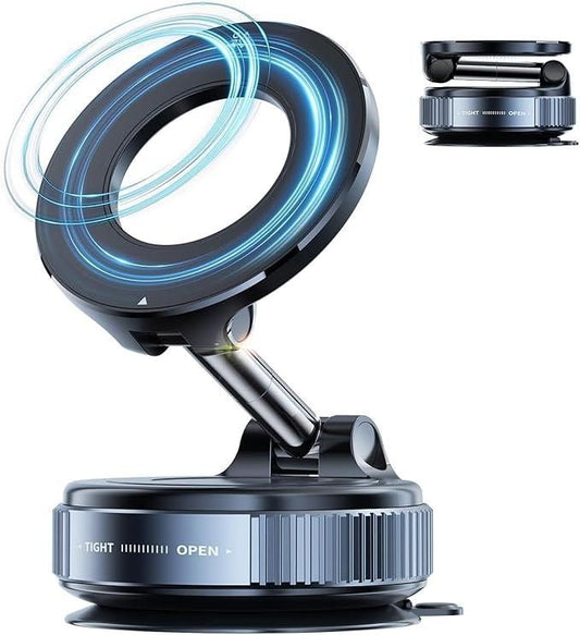 Vacuum Suction Magnetic Phone Mount