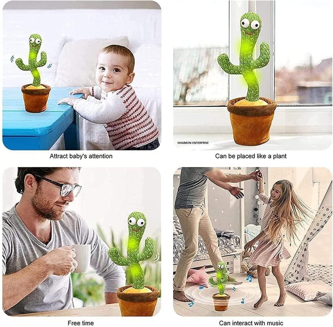 Musical Dancing Cactus Toy
