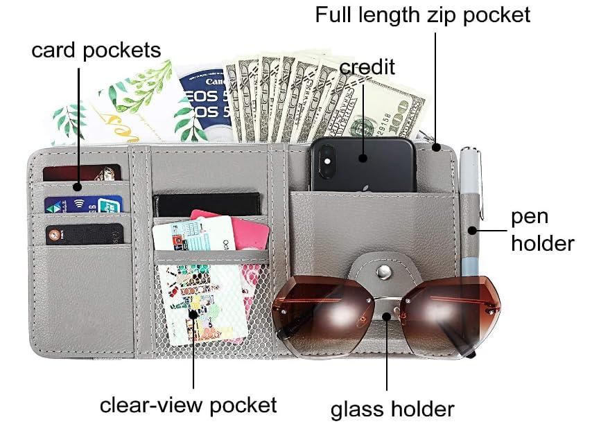 Smart Car Visor Organizer
