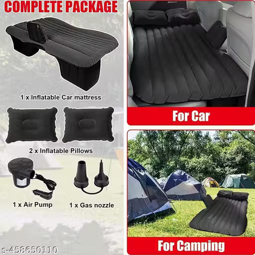 Flexi Car Bed with 2 Pillows